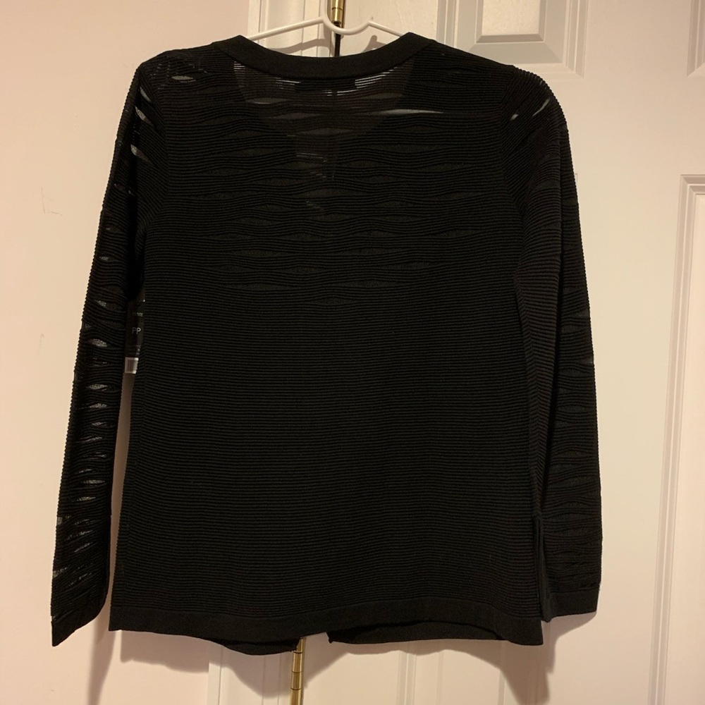 NWT Nic+Zoe Black Cardigan - Size PP - Picture 5 of 5